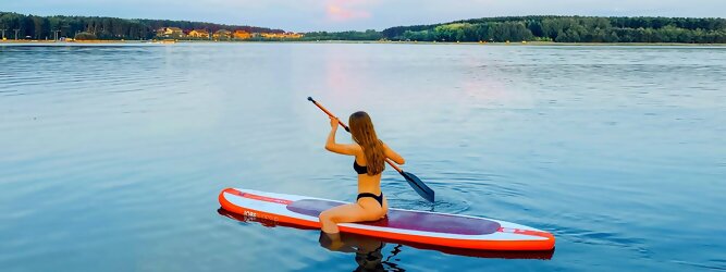 Trip Moldawien - Wassersport mit Balance & Technik vereinen | Stand up paddeln, SUPen, Surfen, Skiten, Wakeboarden, Wasserski auf kristallklaren Bergseen